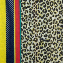Load image into Gallery viewer, Animal Print - Leopard -Stripes Detailed Scarf