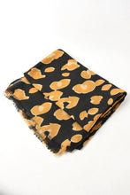 Load image into Gallery viewer, Animal Print Scarf - MSH - Leopard Outlined Design