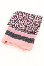 Load image into Gallery viewer, MSH - Multi Leopard Print With Polka Dot Detail Border