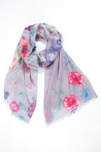 Load image into Gallery viewer, Multicoloured Scarf - MSH - Butterfly and Floral Prints