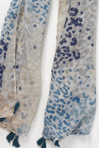 MSH - Animal Print - Watercolour Painted with contrasting tassels