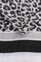 Load image into Gallery viewer, MSH - Multi Leopard Print With Polka Dot Detail Border