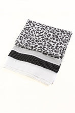 Load image into Gallery viewer, MSH - Multi Leopard Print With Polka Dot Detail Border