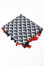 Load image into Gallery viewer, Geometric Print - MSH - Beautifully illustrated scarf with diamond repeat colour design.