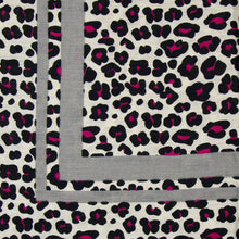 Load image into Gallery viewer, Animal Print - Leopard - Stripes Detailed Scarf