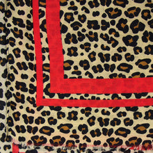 Load image into Gallery viewer, Animal Print - Leopard - Stripes Detailed Scarf